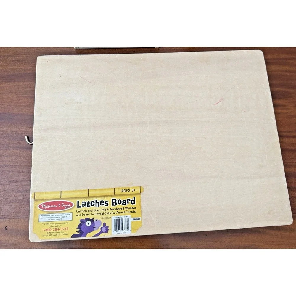 Melissa &‎ Doug Bead Maze Cash Register Latches Board Lot of 3 Pretend Play Toys